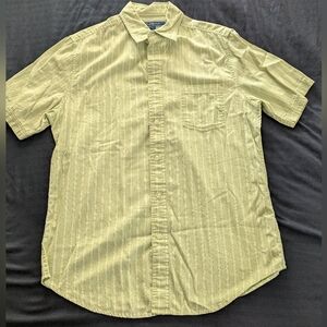 Croft & Barrow Striped Button Front Shirt
